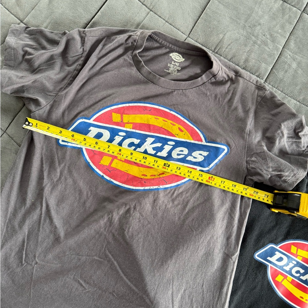 Dickies Black Hoodie and Gray T-Shirt Set Y2K - Picture 11 of 14